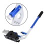 Racing Hydraulic Drift Handbrake Vertical Lever Long Handle Locking Device Hydraulic Drift Brake(Blue)