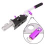 Car Modification Racing Hydraulic Drift Handbrake Short Straight Handle(Purple)