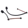 2 PCS Car Front Rear Brake Pad Sensor Cable 7L0907637 7L0907637C for Audi / Volkswagen / Porsche