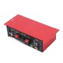 MA-130 2CH Car Amplifier Audio, Support Bluetooth, MP3, USB, FM, TF with Remote Control DC 12V