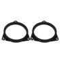 2 PCS Car Auto ABS  Loudspeaker Base Protection Cover Holder Mat for Nissan and Toyota