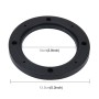 2 PCS 4 inch Car Auto ABS Loudspeaker Base Protection Hollow Cover Holder Mat, Inner Diameter: 10cm