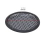 5 inch Car Auto Metal Mesh Black Round Hole Subwoofer Loudspeaker Protective Cover Mask Kit with Fixed Holder