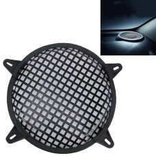 8 inch Car Auto Metal Mesh Black Square Hole Subwoofer Loudspeaker Protective Cover Mask Kit with Fixed Holder