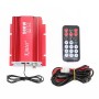 MA-700 Car Mini усилитель аудио, поддержка MP3 / FM / USB, с пультом дистанционного управления