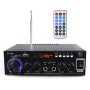 BT-608 110V Household / Car Bluetooth HIFI Amplifier Audio Support U-dish / FM with Remote Control, US Plug