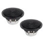 2 PCS 80W 85dB Car Dome Audio Loudspeaker Midrange Speaker