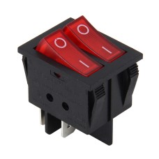 Car Truck Boat Switch Toggle Light Switch 4pin Waterproof 12/24V Car Auto Universal DIY 4 Pin Double Control Switch OFF-ON Push Button