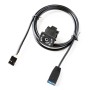CD Aux Interface + твердость проводки для BMW E46, Длина кабеля: 1,5 м