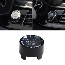 Car Start Stop Engine Crystal Button Switch Replace Cover G / F Underpan for BMW X5 / 6 / 7 Series F1516G12 (Black)