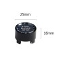 Car Start Stop Engine Crystal Button Switch Replace Cover G / F Underpan for BMW X5 / 6 / 7 Series F1516G12 (Black)