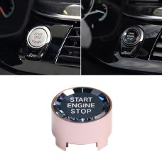 Car Start Stop Engine Crystal Button Switch Replace Cover G / F Underpan for BMW X5 / 6 / 7 Series F1516G12 (Pink)