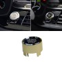 Car Start Stop Engine Crystal Button Switch Replace Cover G / F Underpan for BMW X5 / 6 / 7 Series F1516G12 (Gold)