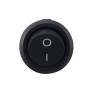 10 PCS Car Auto Universal DIY 3 Pin Round Cap OFF- ON Push Button