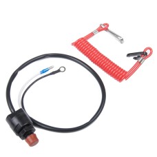 Universal Stop Switch + Safe Lanyard for ATV Boat