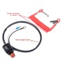 Universal Stop Switch + Safe Lanyard for ATV Boat