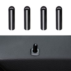 4 PCS Car Unlock Cover Door Bolt Door Handle for BMW X1 / X6(Black)
