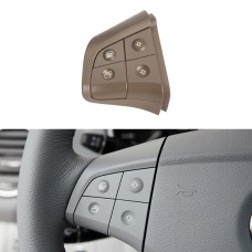Car Left Side 4-button Steering Wheel Switch Buttons Panel 1648200010 for Mercedes-Benz W164, Left Driving (Coffee)
