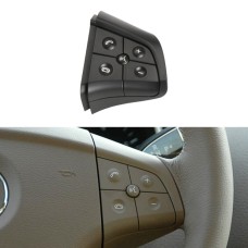 Car Right Side 5-button Steering Wheel Switch Buttons Panel 1648200110 for Mercedes-Benz W164, Left Driving (Black)