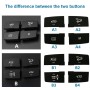Car Model B3 Downhill Auxiliary Switch Shift Button for Mercedes-Benz GL GLE Class W166, Left Driving