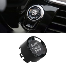 Car Crystal One-key Start Button Switch for BMW, with Start and Stop A Style (Black)