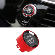 Car Crystal One-key Start Button Switch for BMW, with Start and Stop A Style (Red)