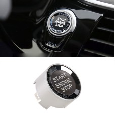 Car Crystal One-ключ-кнопка для начала для BMW, с началом и остановкой стиля (серебро)