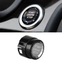 Car Crystal One-key Start Button Switch for BMW, without Start and Stop B Style (Black)