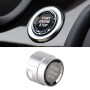 Car Crystal One-key Start Button Switch for BMW, without Start and Stop B Style (Silver)