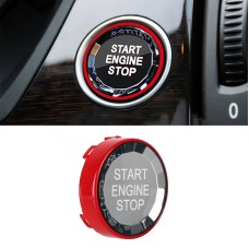 Кристаллический переключатель кнопки «Кристалл» с одним ключом для BMW, C Style (красный)