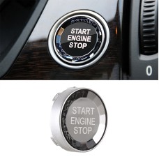 Car Crystal One-key Start Button Switch for BMW, C Style (Silver)