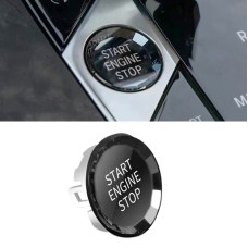 Car Crystal One-key Start Button Switch for BMW, D Style (Silver)