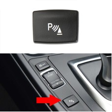 For BMW 3 Series Left Driving Car Central Control Multi-function Radar Button 6131 9252 912(Black)