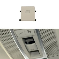 Car Dome Light Button Sunroof Window Switch Button for Mercedes-Benz W166 / W292 2012-, Left Driving, Style:Flat(Mercerized Beige)