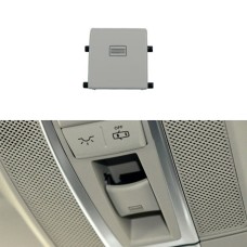 Car Dome Light Button Sunroof Window Switch Button for Mercedes-Benz W166 / W292 2012-, Left Driving, Style:Flat(Grey)