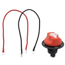 50A 10AWG CAR YACHT SELECTOR Изолятор Отсоедините вращающийся переключатель с помощью шнура питания