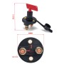 200A Car Battery Selector Isolator Disconnect Rotary Switch Cut with 2 Keys