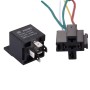 Car Electric Relay, 12V 40A(Black)