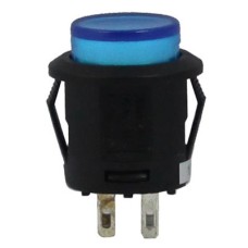 Blue Light Push Button Switch for Racing Sport (Vehicle DIY), Blue(Blue)