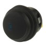 10X Car Blue Light Waterproof Button Switch Control ON-OFF, 12V / 20A (10pcs in one packing, the price is for 10pcs)