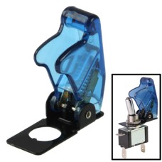 4 PCS DIY Прозрачная синяя защитная крышка для переключателя для переключателя (синий)
