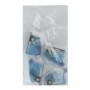 4 PCS  DIY Transparent Blue Safety Flip Cover for Toggle Switch(Blue)