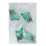 4x DIY Transparent Green Safety Flip Cover for Toggle Switch (4pcs in one packaging, the price is for 4pcs)