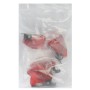 4x DIY Transparent Red Safety Flip Cover for Toggle Switch (4pcs in one packaging, the price is for 4pcs)