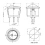 DIY Rocker Switch для Racing Sport (5 шт в одной упаковке, цена на 5 %)