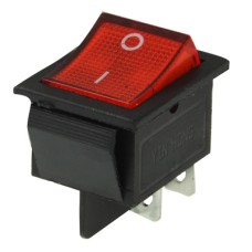 DIY Red Light OFF-ON Rocker Switch for Racing Sport (5pcs in one packing, the price is for 5pcs)