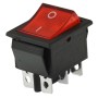 DIY Red Light Off On-On Rocker Switch для гоночного спорта (5 шт в одной упаковке, цена на 5 шт.
