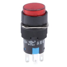 Car DIY Round Button Push Switch / Indicator