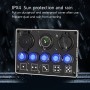 5-Position Switch Dual USB With Voltage Power Base Car Yacht RV Switch Panel Combination(Red Light)