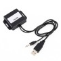 Universal Car Bluetooth Module USB + AUX Audio Wiring Harness, Cable Length: 50cm